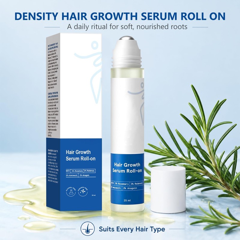 Hair Growth Serum Roll On,2PCS 25ml