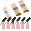 6pcs Nail Art UV Gel Nail Polish Quick Coloring Soak