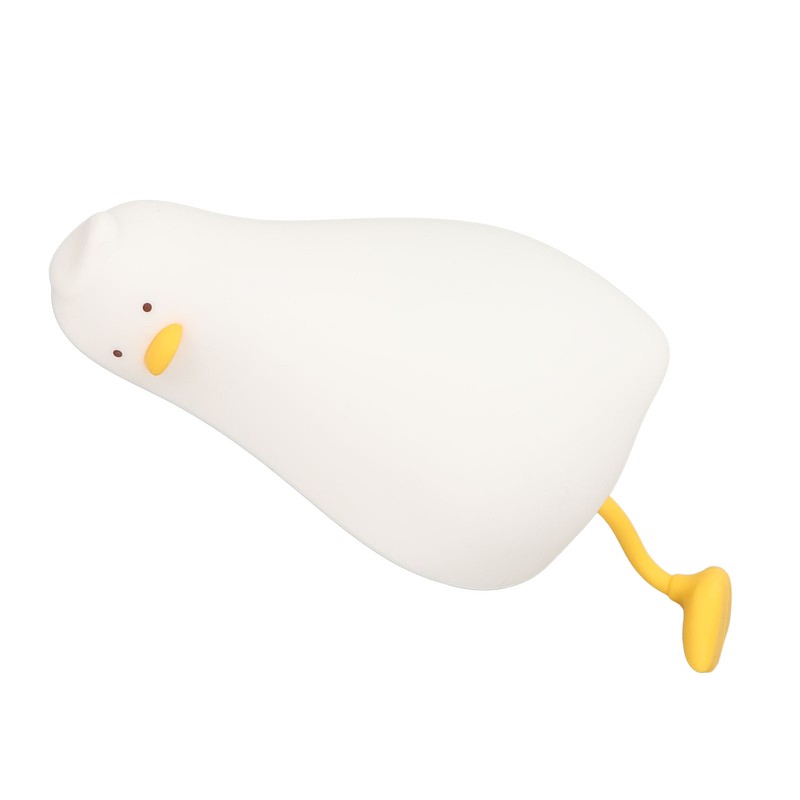 Lying Flat Duck Night Light 3 Levels Brightness Cute Warm