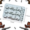 2 Pack Cowboy Silicone Molds Western Themed Chocolate Molds Cowboy