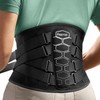 FREETOO Waist Supporter Belt [Instant Waist Music] Waist Corset Hard Fixed Support Back Muscle Correction Ultra-Flexible Knit Mesh Structure Non-Steam Size M for Men and Women (85cm-103cm around the abdomen)