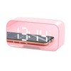 Portable Mini Voice Broadcast Alarm Clock with Wireless Bluetooth Card