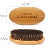 Cepillo Estilo Militar de Madera Cerdas estilo Jabali, ideal para