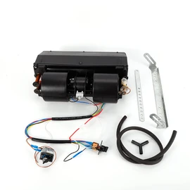 DOONARCES 12V 600 CFM Universal Under Dash AC Evaporator Heater & Cooler Underdash A/C Evaporator Air Conditioning Heat&Cool Kit for Car Truck, 3 Speed