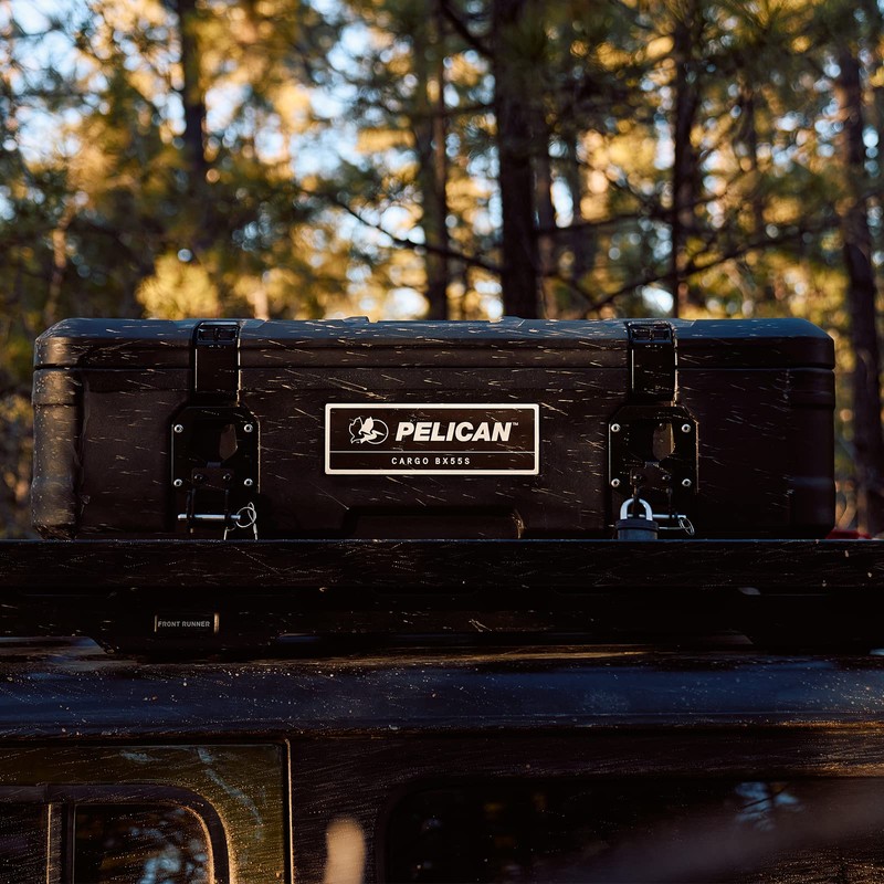 Pelican Cargo Case, Black, Cargo Case Mount Kit, Hard Case