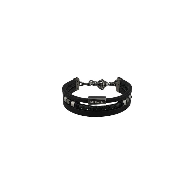 Breil Men Stainless Steel Rope Bracelet - TJ2668