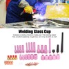 46Pcs TIG Welding Accessory Cup Gasket Collet Lens Tool Set