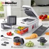 Mueller Pro-Series All-in-One, 12 Blade Mandoline Slicer for Kitchen, Food