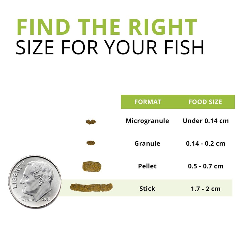 Fluval Bug Bites Bottom Feeder Fish Food, Sticks for Medium