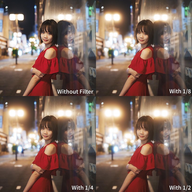 H&Y 67-82mm Black Mist Clip On Magnetic Filter for VND&CPL