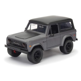 1973 Ford Bronco Grey Black 1:24 Jada Toys 98279