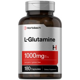 Horbach Cpsulas de L-glutamina Horbaach de 1000 Mg                                                                                                    
