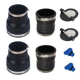 SupremeMarine 70981A3 3" Exhaust Manifold Bellow Tube Kit for MerCruiser Model GM V6 V8 WET Joint Sterndrive 32-90949T