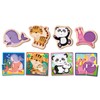 Liscianigiochi 96848 Legno Puzzle Animals, Montessori Baby Wooden Cube Puzzle