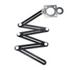 WEITARI Angle Measuring Ruler, 6-Sided Angle Finder Aluminum Alloy Angle