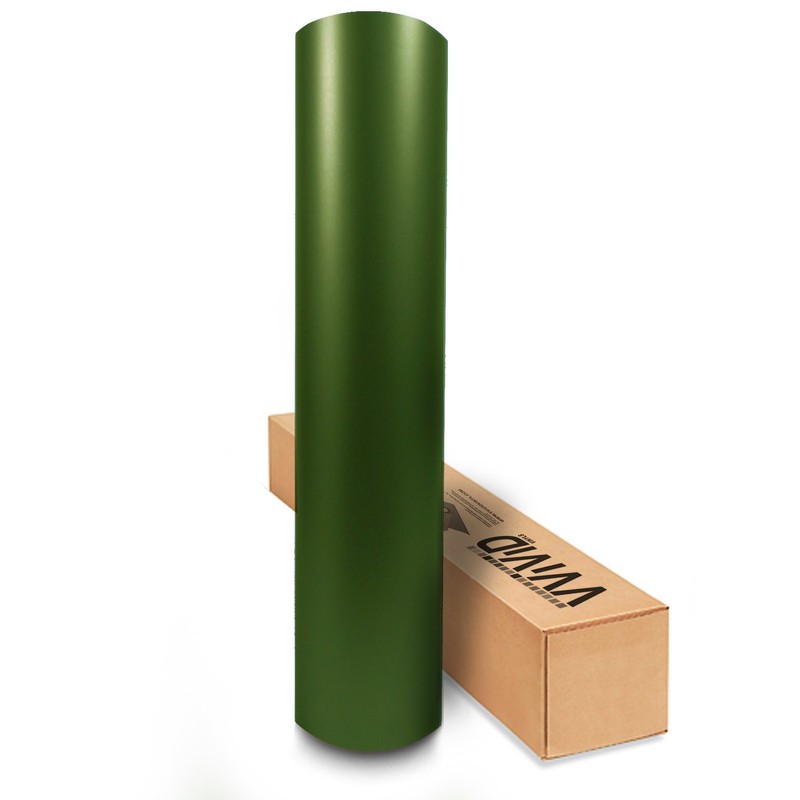 VViViD Matte Military Khaki Green 5ft x 3ft Vinyl Wrap