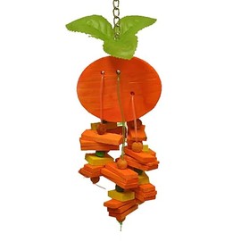 A&E Cage 644041 Orange Bird Toy - Small