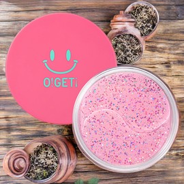 Oget Eye Patch Dark Circle Pink Collagen Hydrogel Eye Patches 6 Pieces 32 Pieces / 오겟 아이 패치 다크서클 핑크 콜라겐 하이드로겔 아이패치 6개 32개입
