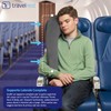 Travelrest Ultimate Travel Pillow for Neck and Body, Airplane and