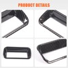 Heutamo Car Headlight Switch Button Frame Cover Trim Compatible with