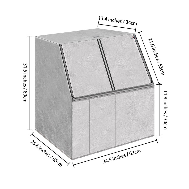 Kingshion Commercial Ice Maker Machine Dust Cover Compatible with VEVOR