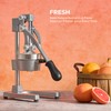 CO-Z Manual Citrus Juicer, Commercial Grade Cast Iron Orange Juicer,