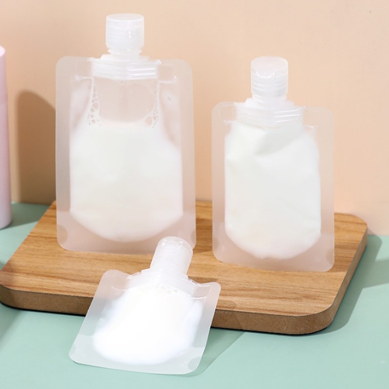 Ssallimunbanggu Portable Small Portion Vinyl Bag Pouch Funnel Set