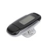 Step Counter Large LCD Screen USB Rechargeable Accurate Portable Lightweight