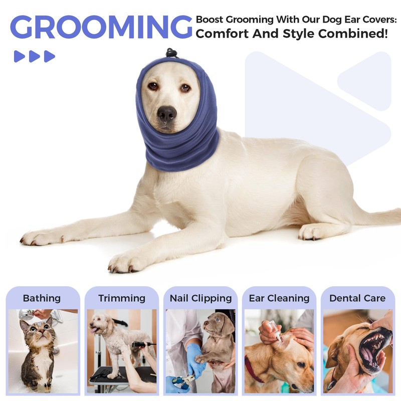 QBLEEV Ear Wraps for Dogs