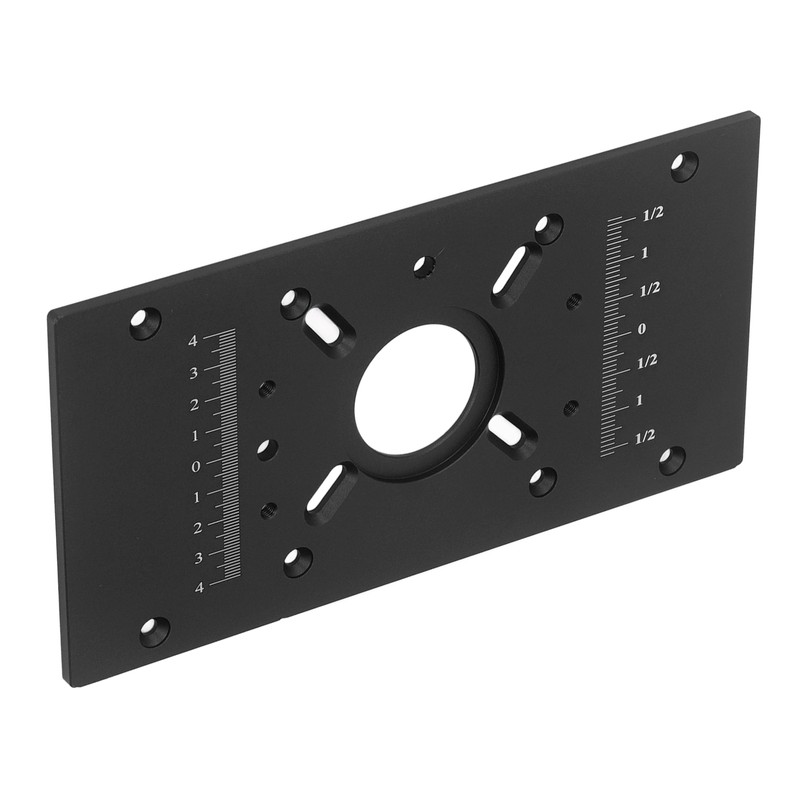 Router Table Insert Plate Aluminum Alloy Lift System Base Board