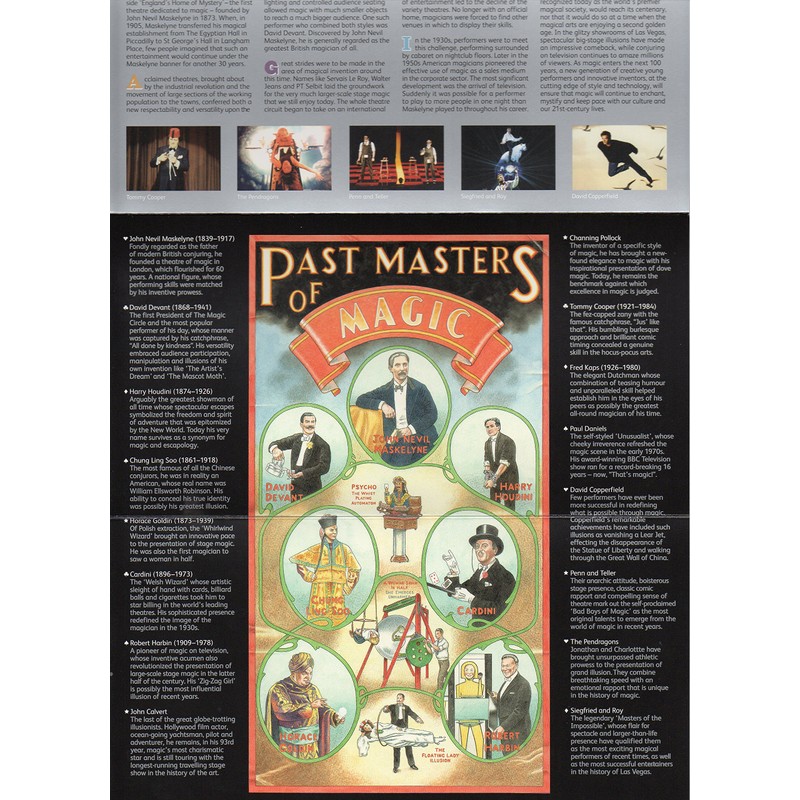 2005 Centenary of the Magic Circle Presentation Pack PP340 (printed
