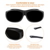 HARFINGTON Welding Safety Glasses IR Shade 9 PPE Protective Glasses
