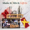Elite Mixology Bartender Kit Cocktail Shaker Set by barillio: Drink