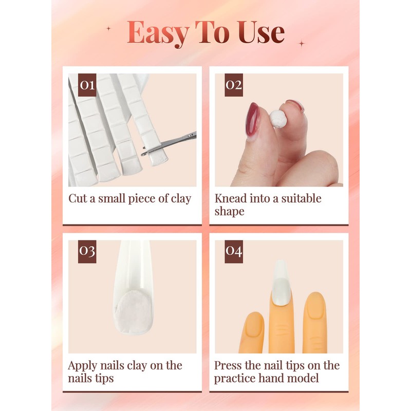 LIONVISON Practice Hand for Acrylic Nails, Professional Nail Art Hand