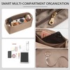 OAikor Satin Purse Organizer Insert for Hermes Garden Party 36,