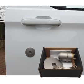 Kaypart Lock Security Upgrade for Ford Transit Custom MK2 Drivers Door Lock 2024 Security Upgrade Hykee Replock S