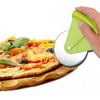 Green Stainless Steel Pizza Cutter with Protective Cover Non-Stick Pizza