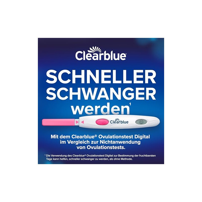 Clearblue 10 Ovulation Tests and 1 Pregnancy Test Combo Pack,