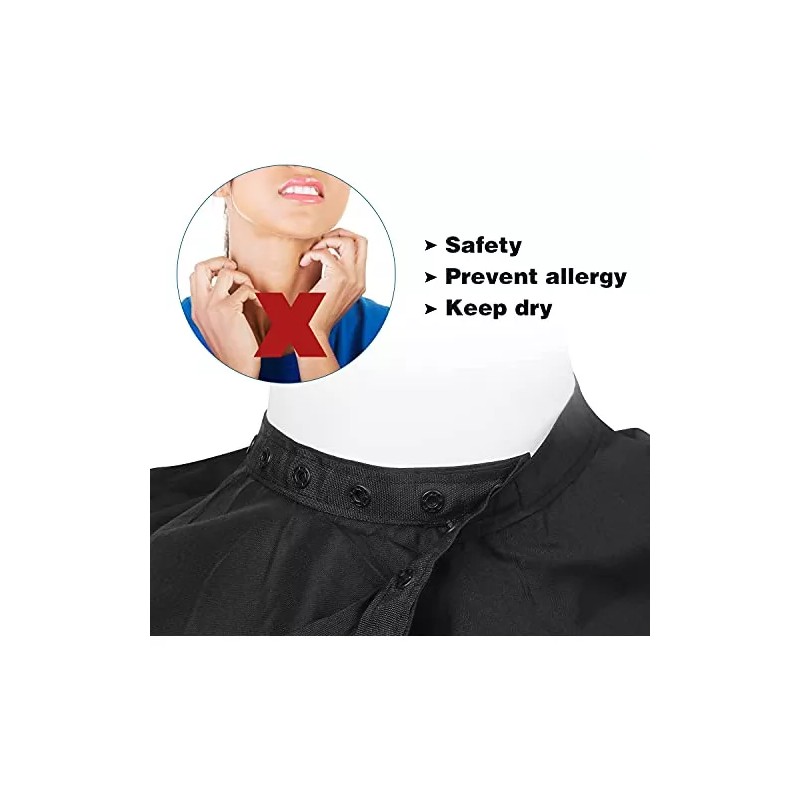 Minewill Capa De Peluquero De Salón Profesional Para Hombres/mujeres