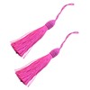 20pcs 15.5cm/6 Inch Silky Floss Bookmark Tassels with 2-Inch Cord