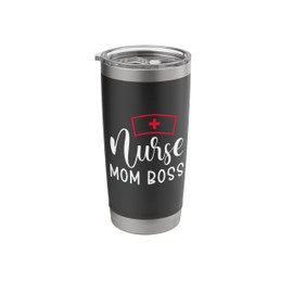 Nurse Mom Boss Nurse Hat International Nurse Day Stainless Steel Insulated Tumbler