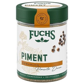 Fuchs Spices - Ground allspice - for seasoning red cabbage, soups or for gingerbread spice mixes - natural ingredients - 50 g in reusable, recyclable tin