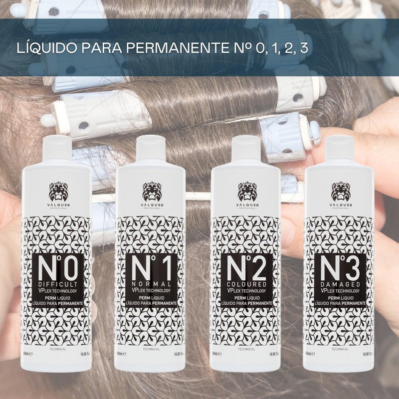 Valquer 37107 - Liquido professionale per permanente Hair Shaper Vegan,