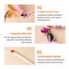 KQOZG Interactive Cat Toy, Cat Fishing Rod with Feathers, Pendant
