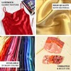 SARVAM FASHION Satin Fabric 5 Yard Bridal Solid for Wedding