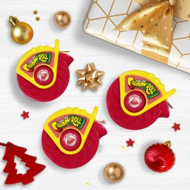 Christmas Push Pop Gummy Rolls - Watermelon - Pack of 4 By Lyza's Sweets & Treats