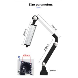 CMMUNGYONE LED Explosion-Proof Lighting 110-220V Waterproof Lights Aluminum Alloy Long Arm CNC Lathe Work Light Punching and Milling Machine Table Lamp Workshop Lighting (40)