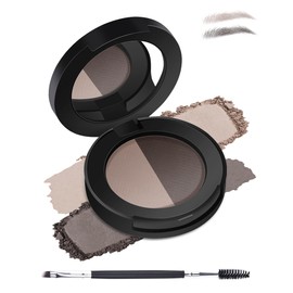 Eyebrow Powder Makeup Kit, Black Grey Brown Eye Brow Powder Palette, Long-Lasting Waterproof Brow Filler, Enhance Eyebrow Tinting with Mirror Brow Brush, Mother's Day Gift for Women-06