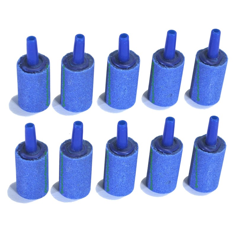 AQUARIUM PLÜDERHAUSEN 10x Aquarium Ceramic Air Stone, Fine Pearl, Aerator