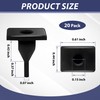 NBPLUS Grate Rubber Feet Bumpers, Range Burner Rubber Grommet Replacements